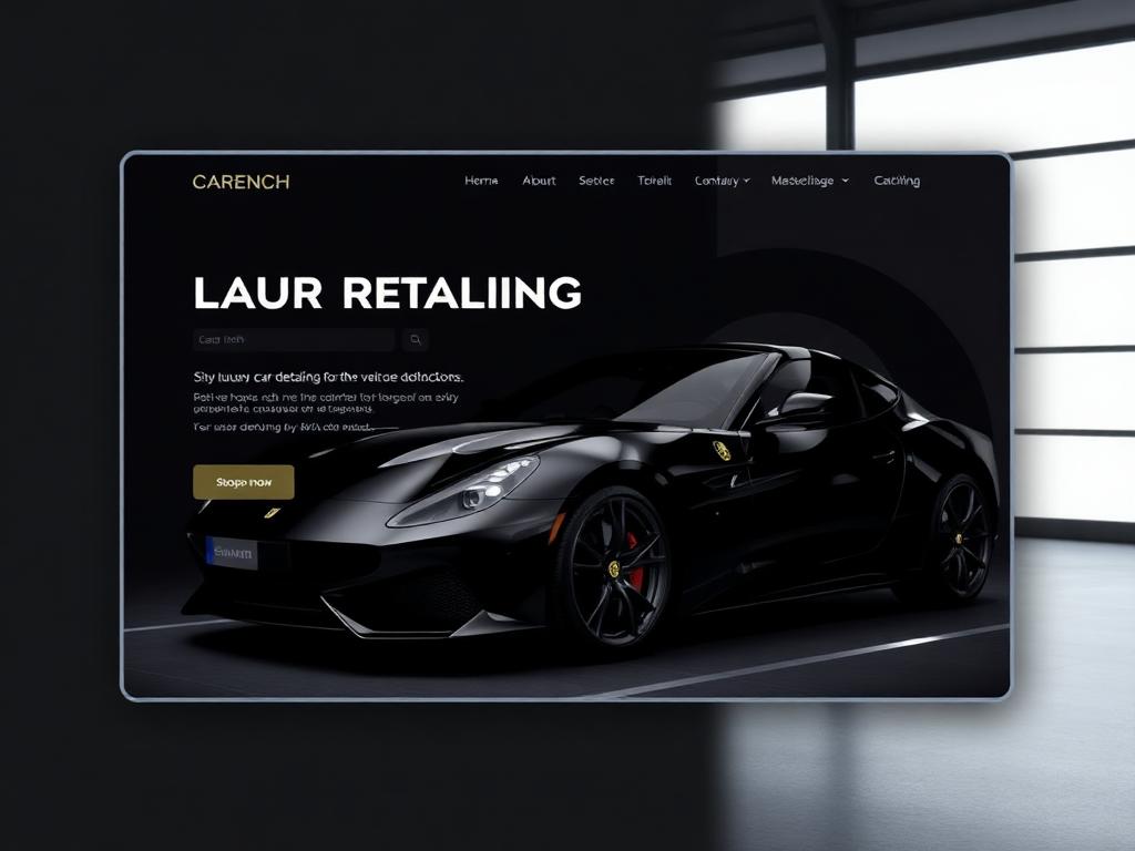 Vista Auto Detailing website redesigned by JCT Media